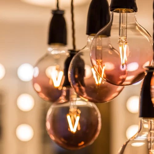 A Zoomed image of Bulbs lighting while turning on A Zoomed image of Bulbs lighting while turning on